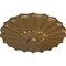 Ekena Millwork Shakuras Ceiling Medallion (Fits Canopies up to 1 3/8"), Hand-Painted Pale Gold, 9"OD x 1 3/8"P CM09SHPAS - alternate 5